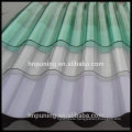 transparent skylight pc corrugated roof sheet